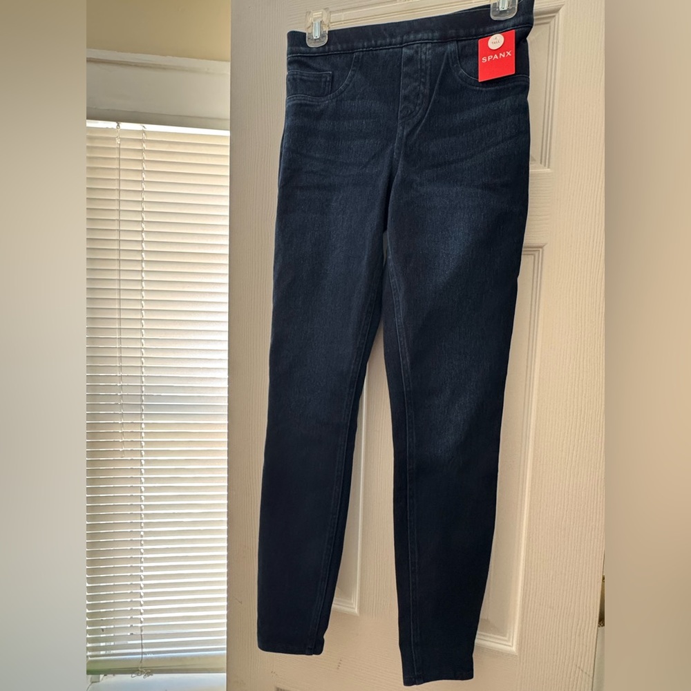 SPANX Women's Navy Skinny Jeans